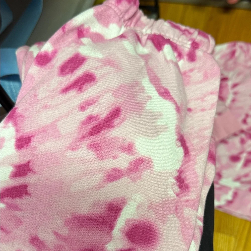 The Children's Place Pink Tie-Dye Sweatshirt with Heart